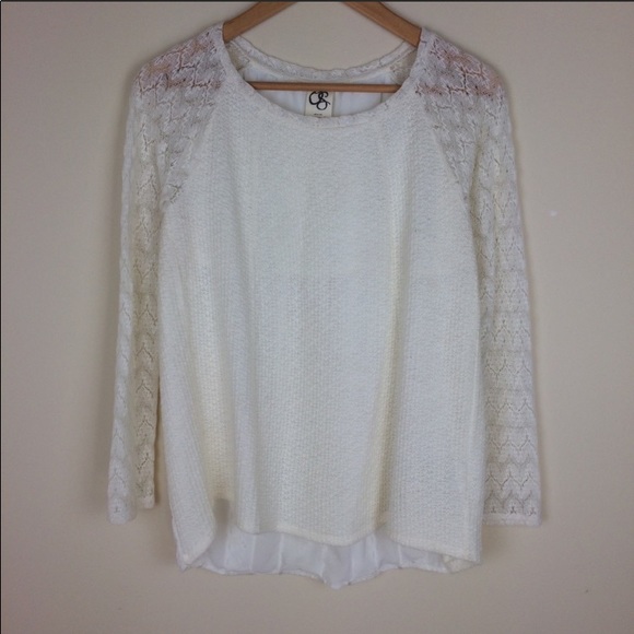 Anthropologie One September Soft Lace Blouse - Picture 3 of 6